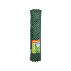Решетка заборная Grinda, цвет хаки, 1,5х25 м, ячейка 40х40 мм / 422266